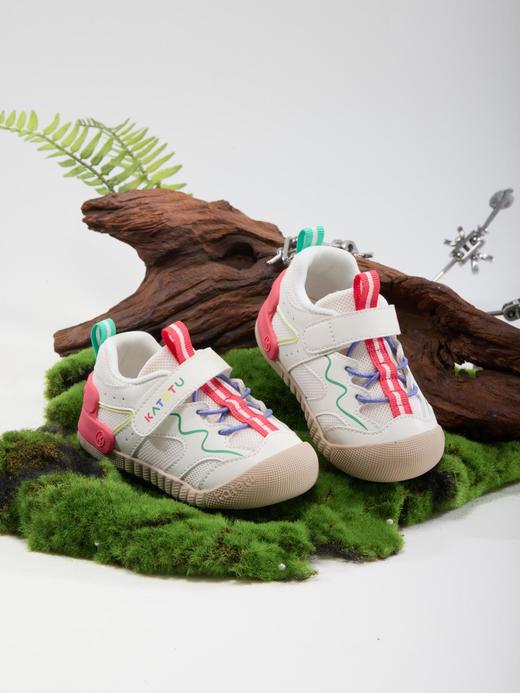 卡特兔宝宝学步鞋2025秋季新品网眼防滑透气婴儿机能鞋宝宝室内鞋 商品图1