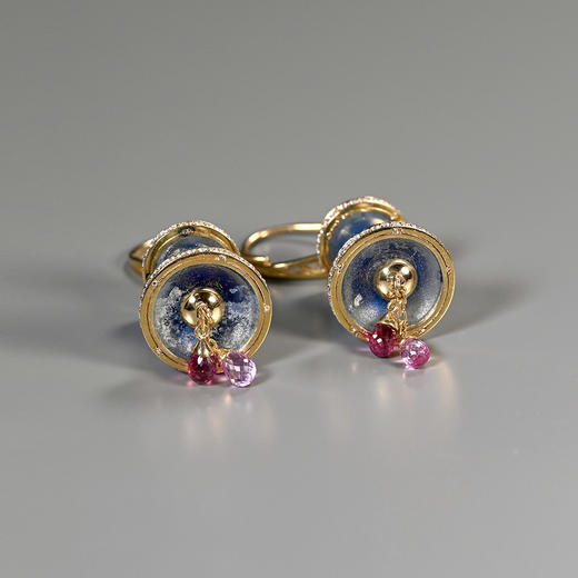 汉代琉璃耳珰“琳琅”时尚耳环 商品图8