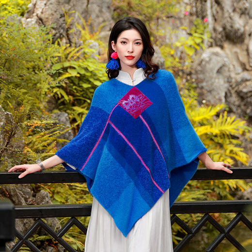 软糯舒适 | 朝瑞褀灵毛织披肩 | 现货加急发 商品图0