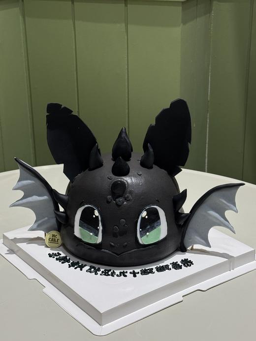 无牙仔头像蛋糕/驯龙高手无牙仔【色素巨多介意请慎重购买】 商品图0