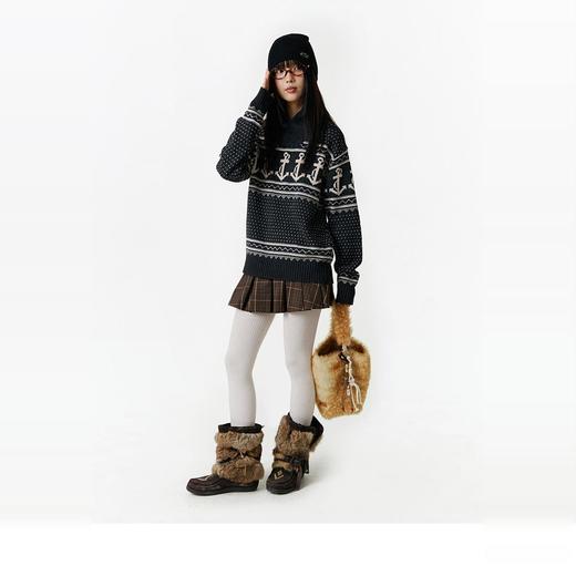 CryingCenter 小鹿毛绒手提包单肩包 哭喊中心 商品图3