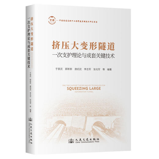 挤压大变形隧道一次支护理论与成套关键技术 商品图0