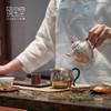 【样品特惠5.5折，仅1件，无货退款】臻宝堂银壶999纯银泡茶壶纯手工浮雕百花壶家用茶具高端足银小壶百花壶250ml 商品缩略图4