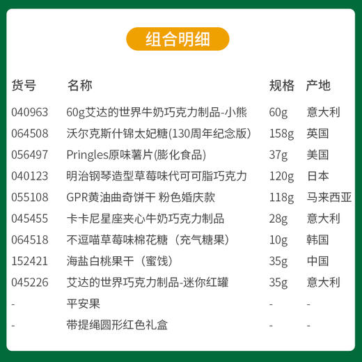 【约惠圣诞预售】缤纷圣诞平安果套餐礼盒-228款 内含1个平安果 商品图1