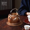 臻宝堂银壶999纯银烧水壶纯手工雕刻煮水壶足银家用茶具铜包银壶流金岁月清风壶1000ml 商品缩略图1