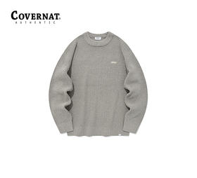 Covernat秋季针织套头毛衣男女同款外套毛衣CO2303KT07