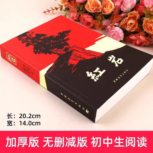 红岩书正版原著六七年级必读课外书中国青年出版社鲁迅的故乡朝花夕拾战争与和平复活初中小学生版老师推荐67八年级必读书上册下册 商品图1