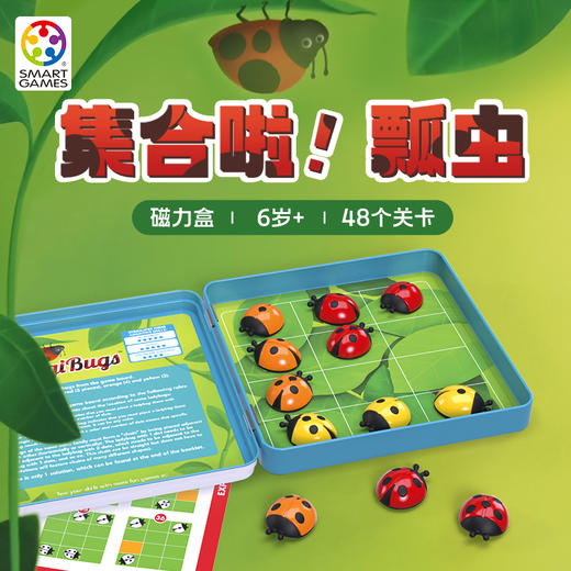 Smart Games 瓢虫排排队 桌面游戏 适合年龄6岁+ 比利时 SGT2004 商品图1