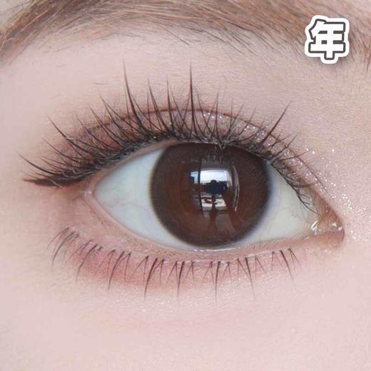 #minimoo 迷你茉莉 黑棕色 14.0mm【1片装】超小染色 /  敏感眼舒适推荐 / 年抛 商品图0