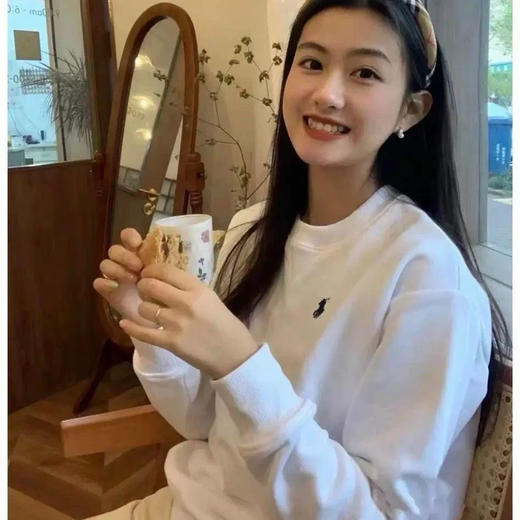 【断码捡漏】 加绒卫衣 RL 拉夫刺绣小马 圆领加绒卫衣 商品图4