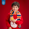 【机灵姐联名款】年衣童装儿童毛衣女款新款冬季中国风宝宝针织衫毛衫拜年服机灵蛇毛衣 商品缩略图7