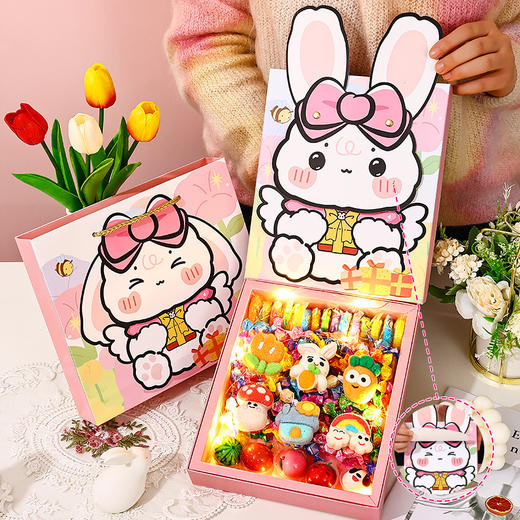 【暖冬圣诞礼】创意糖果礼盒装可爱棒棒糖棉花糖送男女生儿童生日圣诞节礼物。ry 商品图3