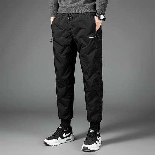 一条轻松御寒👖【鸿星尔克冬季休闲运动羽绒裤】📣国货之光🔥正品保证 品牌直发❗不挑腿型👍穿一条羽绒裤=秋裤+打底裤+普通裤子❤厚重冬天也能穿出时尚感！ 商品图4