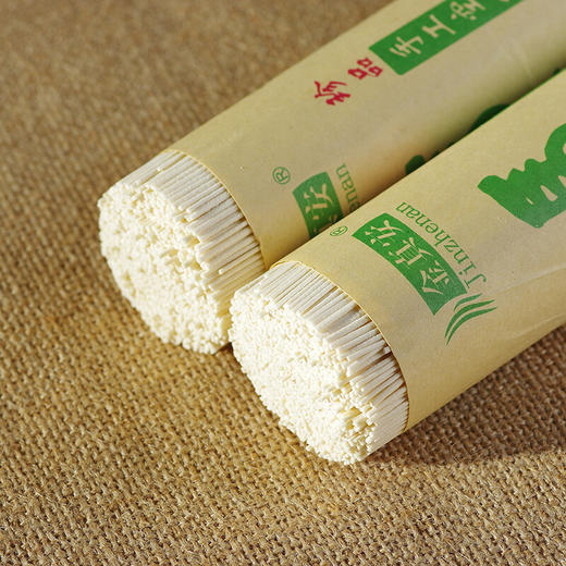 镇安县 马齿苋面手工空心挂面细面250g*5 商品图2