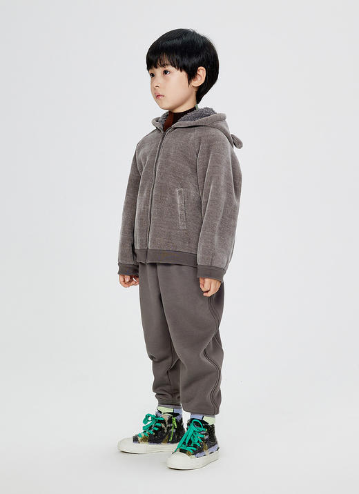 jnby  24年冬款  连帽开襟卫衣  1OA412290 商品图9