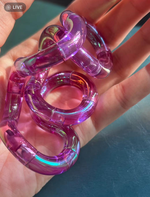 正版Tangle gems💎宝石系列 扭扭乐解压神器 ADHD好玩具 商品图5