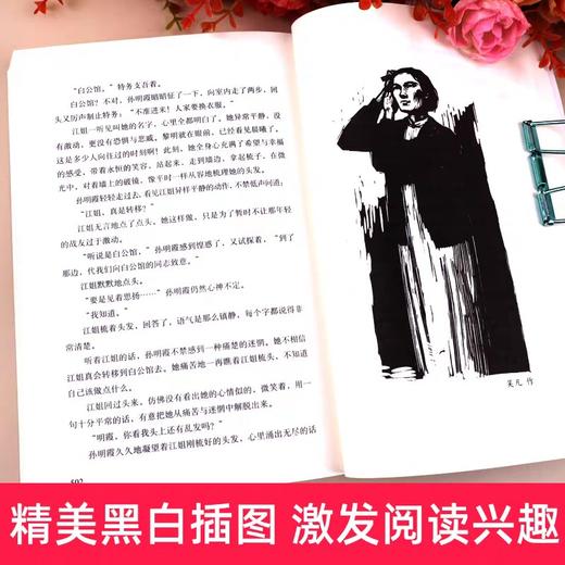 红岩书正版原著六七年级必读课外书中国青年出版社鲁迅的故乡朝花夕拾战争与和平复活初中小学生版老师推荐67八年级必读书上册下册 商品图2