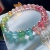 8mm-9mm单圈渐变彩虹碧玺手串 商品缩略图0