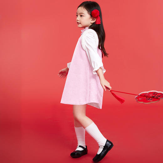 女童连衣裙春季新款安奈儿童装实体店同款XG513520 商品图4