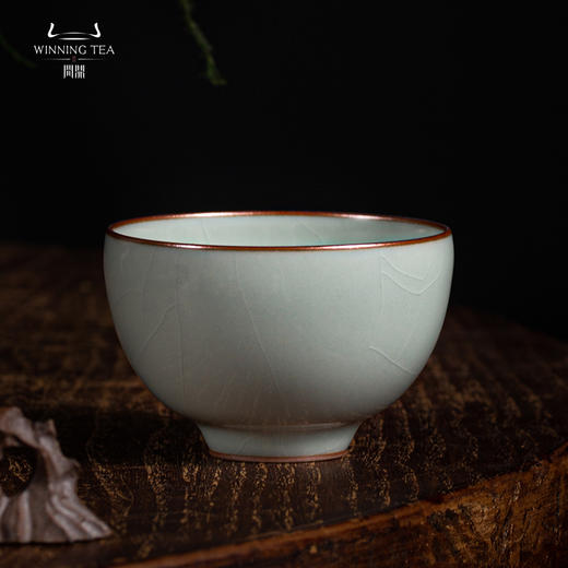 问鼎汝窑精工款鸿渥杯 商品图0