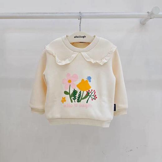 【春上新】9楼allo&lugh阿路和如24冬款女童绒里卫衣T恤吊牌价359元 商品图1
