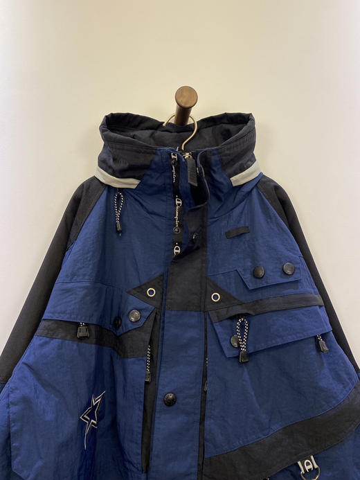 90年代 Vintage Champion 冠军 澳门制 棉服 夹棉外套_CTJK(XL) 商品图1