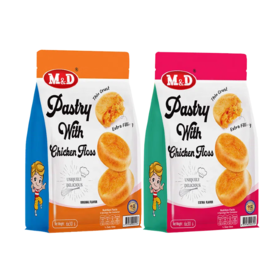 芭提娅泰国春武里民间风味经典/原味肉松饼180g 肉松满满看的见 150201/150202