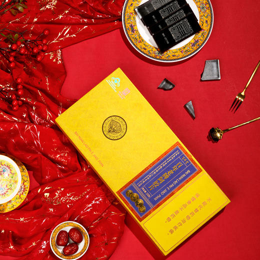 【东阿百年堂  百年老牌阿胶片 】阿胶块细腻 没有杂质 口感纯正 256g/盒 商品图1