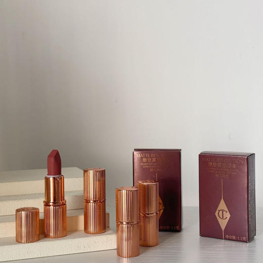 [小滋心选]【活动价￥59.9】CT小金管哑光口红中小样1.1g 商品图6