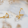 北京仓｜Ananda Soul-Beam of Light-白水晶 耳环［印尼设计师］ 商品缩略图1