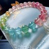 8mm-9mm单圈渐变彩虹碧玺手串 商品缩略图2