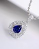 1.3ct刻面蓝宝石吊坠 商品缩略图1