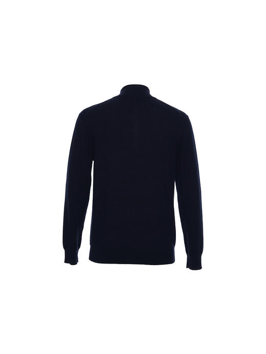 callisto藏青色山羊绒长袖毛衣 商品图1