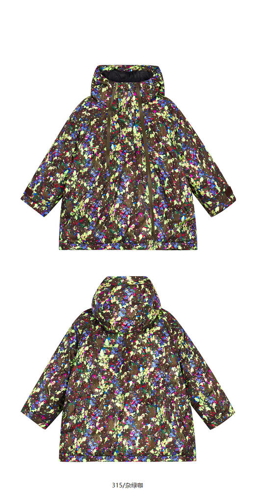 jnby  24年冬款  中长款羽绒服  1OAC13080 商品图12