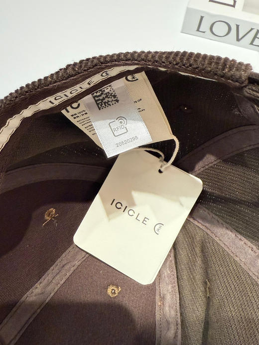 ICIC 小禾|2024新款全棉灯芯绒棒球帽 商品图13