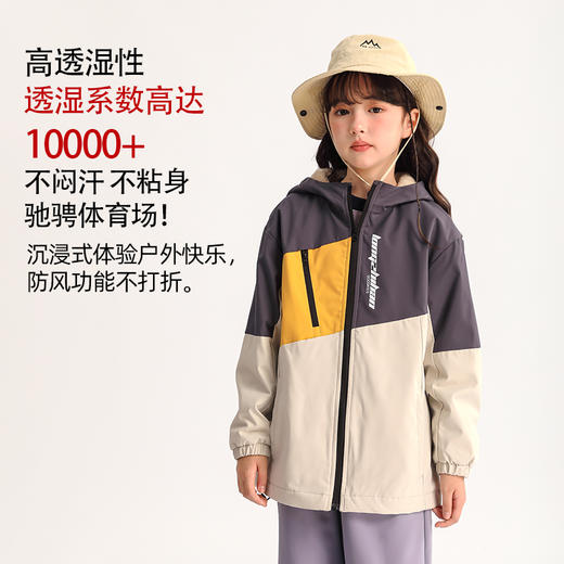 【预售一周】龙之涵“羽绒平替”加厚冲锋衣 商品图2