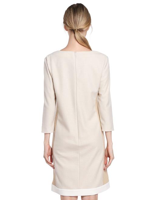 JOAN&DAVID 长袖色块拼接连衣裙 商品图1