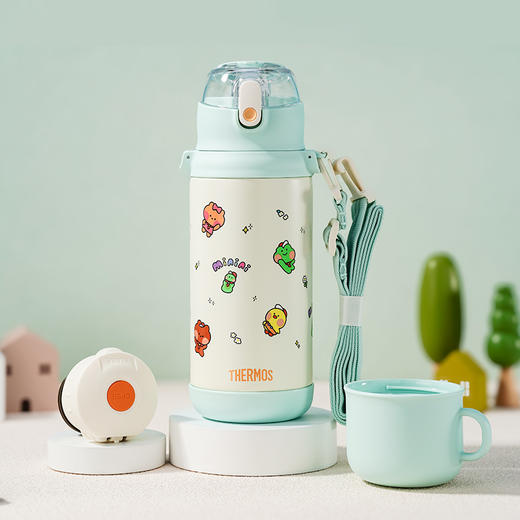 膳魔师minini系列一杯双盖保温杯550/600mL 商品图0