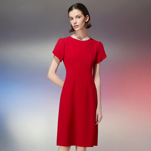 EITIE爱特爱夏季新款气质优雅晚礼服女连衣裙7777403 商品图1