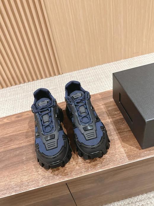 限定男码普拉达机器人运动鞋设计以雕塑感设计重新演绎Prada男士风格这款针织织物（HC） 商品图3