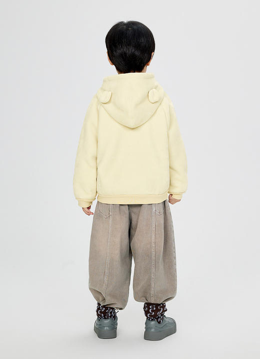 jnby  24年冬款  连帽开襟卫衣  1OA412290 商品图6