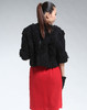 4893915527221 JOAN&DAVID 黑色中袖休闲针织外套 商品缩略图2