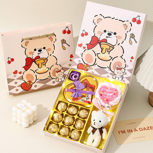 【暖冬圣诞礼】创意糖果礼盒装可爱棒棒糖棉花糖送男女生儿童生日圣诞节礼物。ry 商品图9