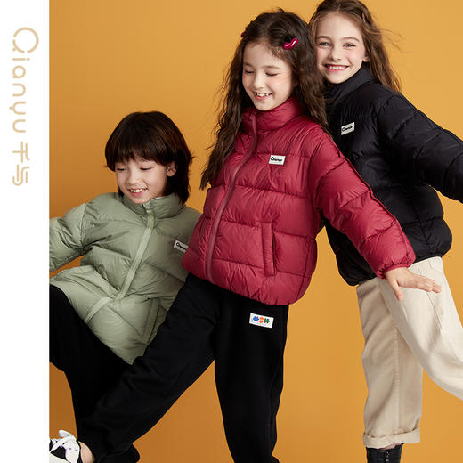 笛莎千与2024冬季新款男女童同款轻薄羽绒服 商品图3