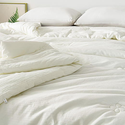 【全棉 大豆被】纯天然大豆纤维，亲肤透气，保暖轻盈。正品授权 日织西川高品质大豆被，100%原生态棉  A类婴儿60支全棉面料 商品图11