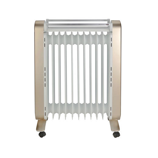 GREE格力 电暖器 NDY17-21B-11 电热油汀 科技生活 随心掌控 白+香槟金色 商品图3