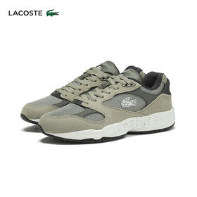 Lacoste法国鳄鱼男鞋新款简约透气缓震户外运动休闲鞋48SMA0081