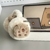 「高颜值！可折叠设计」卡皮巴拉仿兔毛耳罩 学生保暖耳捂防冻冬季耳罩女防寒耳包配饰 商品缩略图2