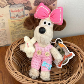 掌门狗/YS012/粉色蝴蝶结兔子