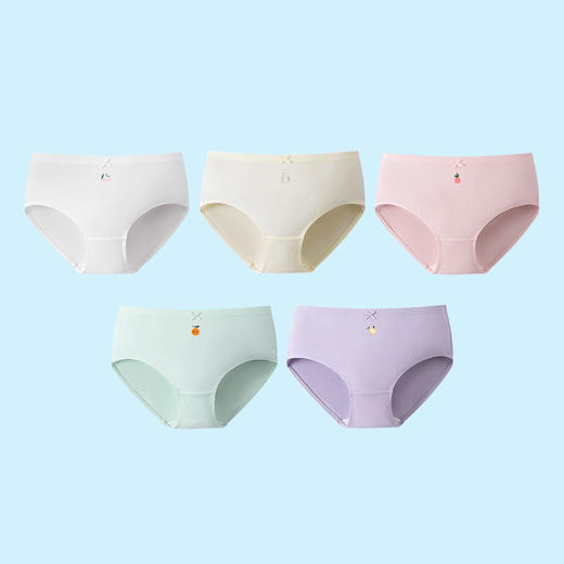 女童三角裤五件装春季新款安奈儿童装小程序专享JG517042 商品图4